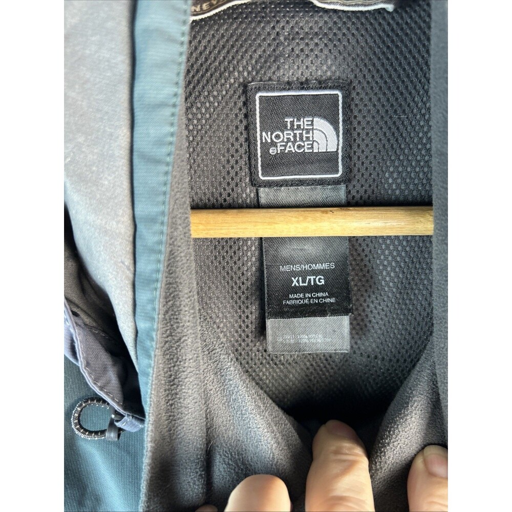 Vrg The North Face Hydrenalite Windbreaker Jacket Mens XLarge Teal And Gray - Picture 4 of 11